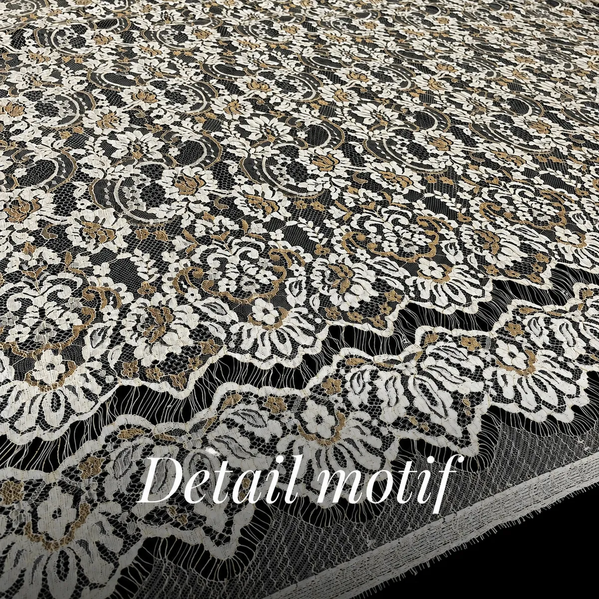 PANEL BRUKAT 2.8 M X 1.5 M KODE 5768 PUTIH — BRUKAT SEMI PRANCIS GRADE A thumbnail 2